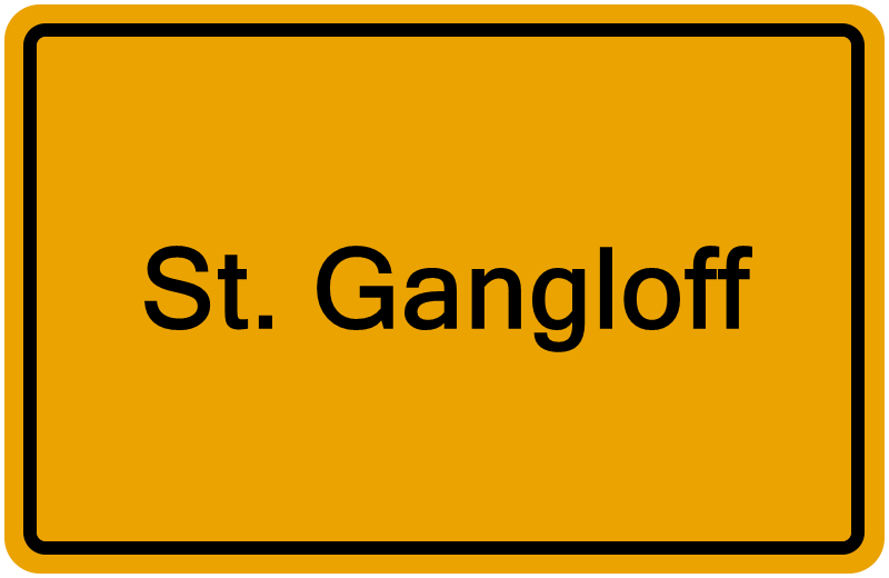 Handelsregister St. Gangloff